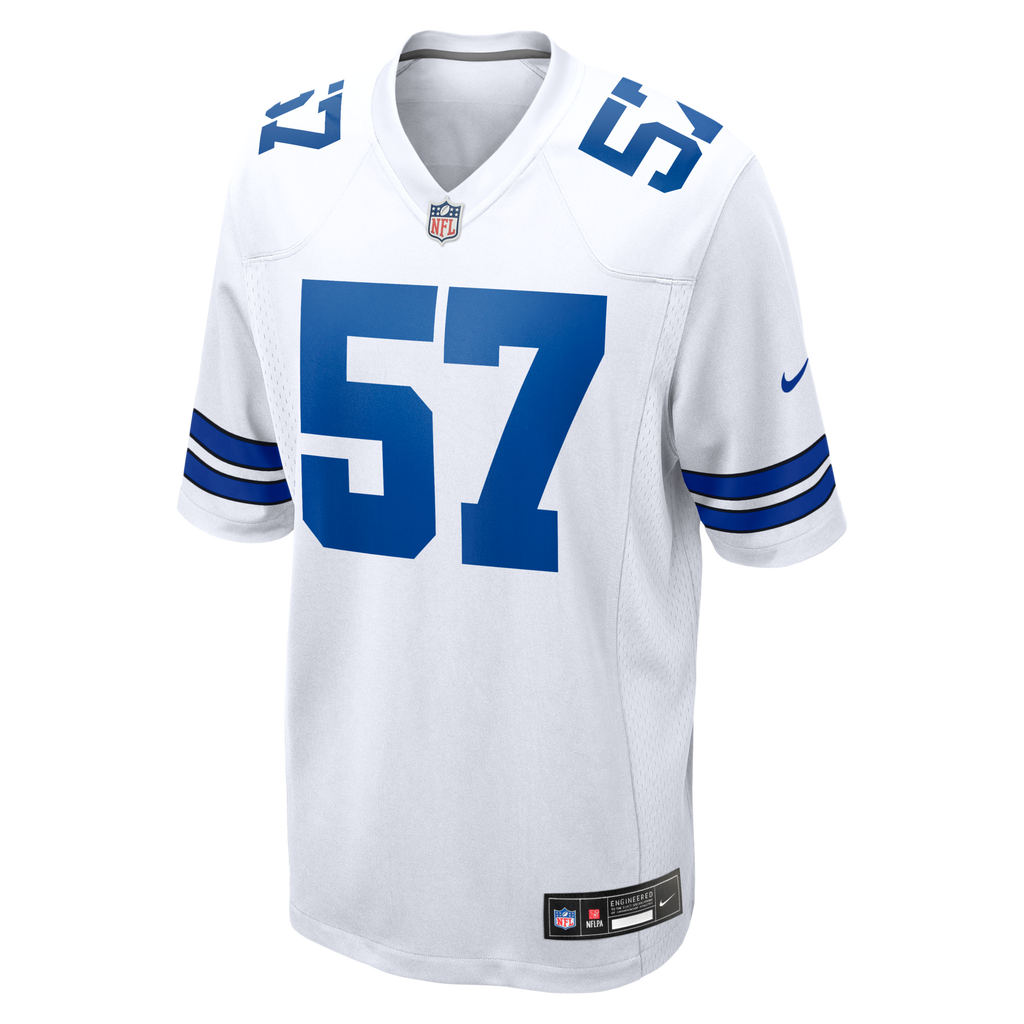 Dallas Cowboys Malachi Lawrence Nike White Game Jersey