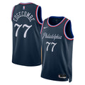 Philadelphia 76ers Nike 2025/26 City Edition Swingman Jersey - Navy - VJ Edgecombe