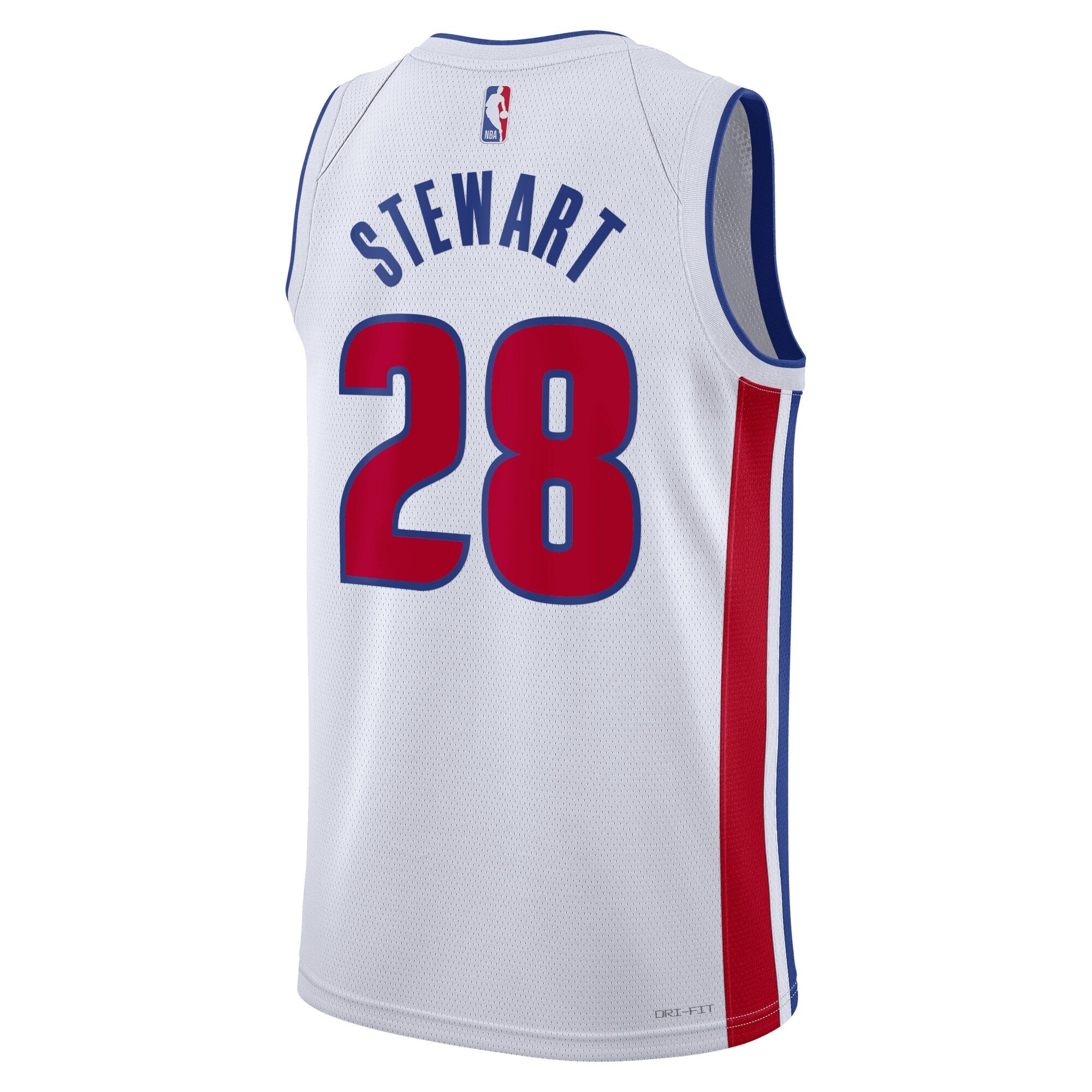 Detroit Pistons Nike Association Edition Swingman Jersey - White - Isaiah Stewart