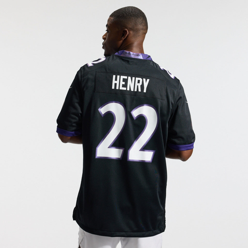 Baltimore Ravens Derrick Henry Nike Black Alternate Game Jersey