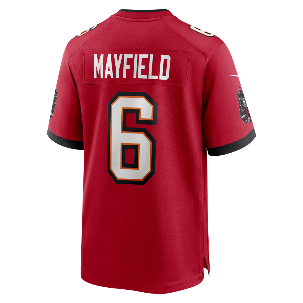 Tampa Bay Buccaneers Baker Mayfield Nike Red Team Game Jersey