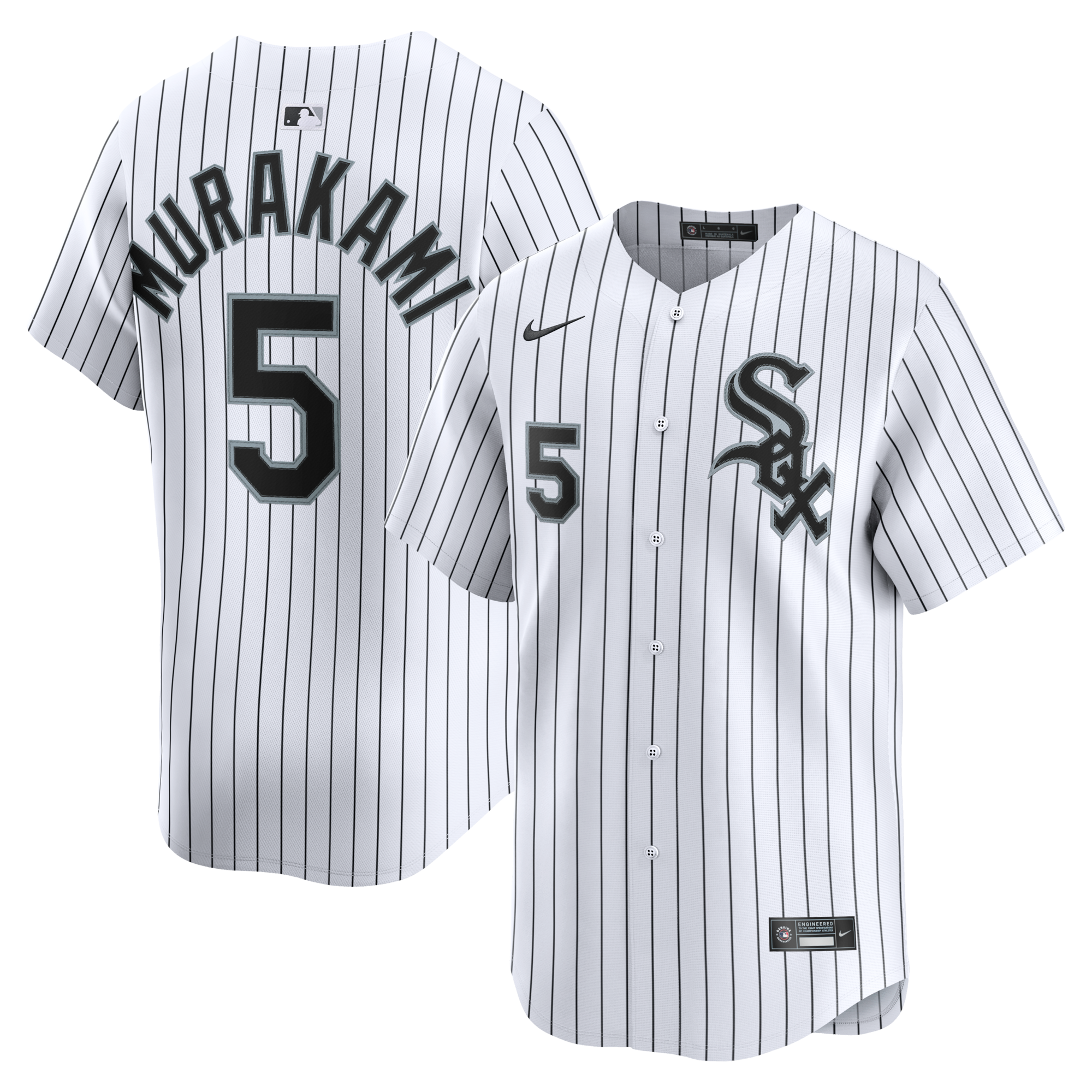 Chicago White Sox Munetaka Murakami Nike White Home Limited Jersey