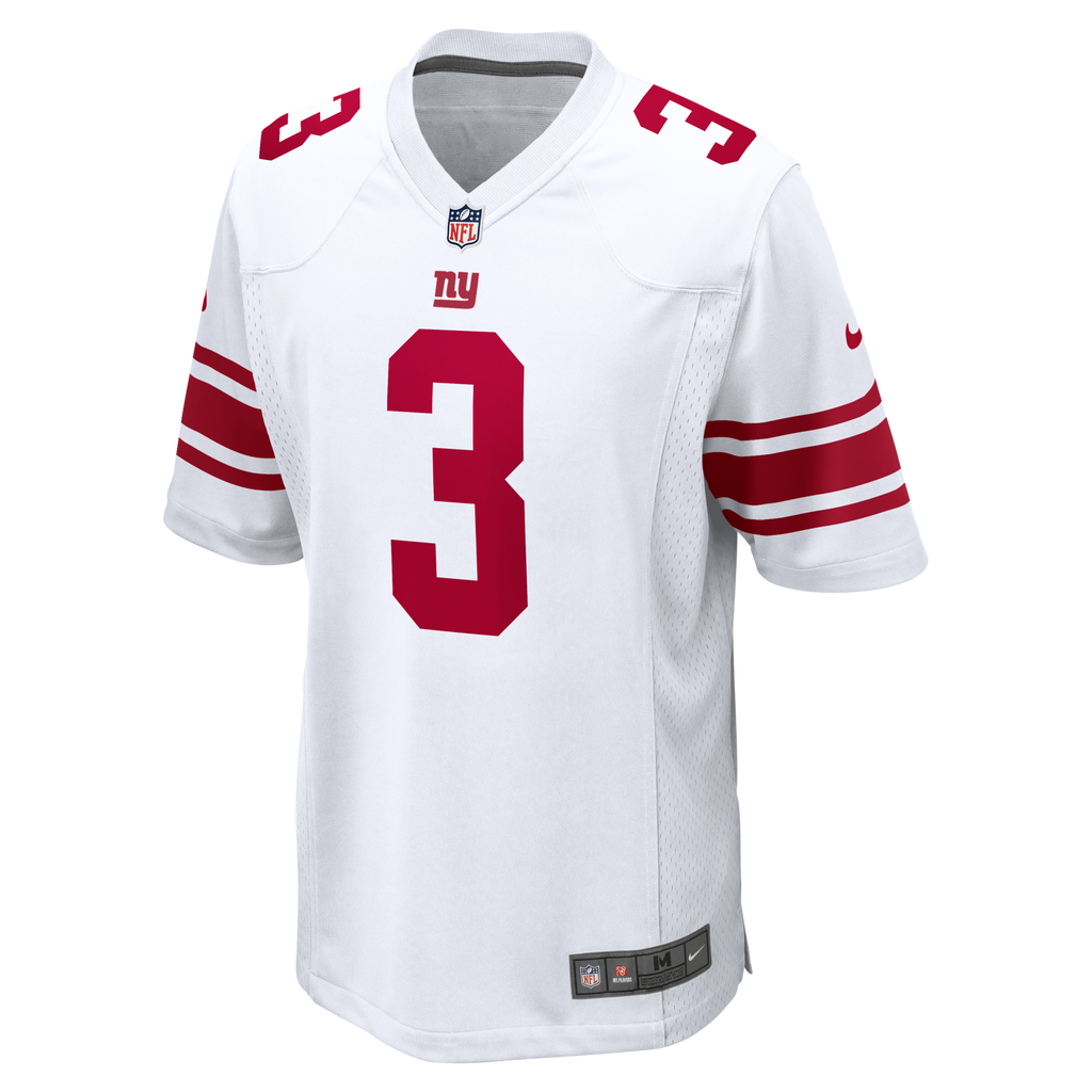 New York Giants Abdul Carter Nike White Game Jersey
