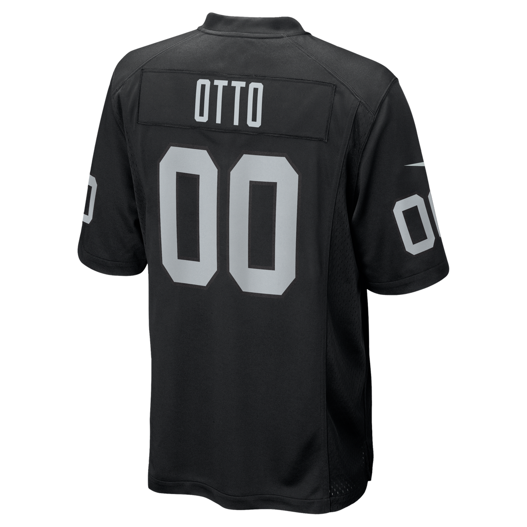 Las Vegas Raiders Jim Otto Nike Black Game Retired Player Jersey