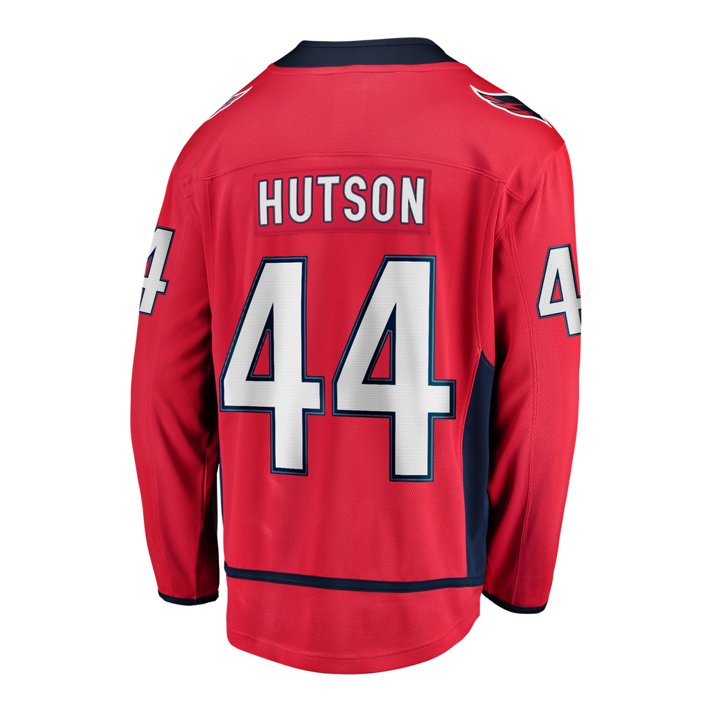 Washington Capitals Cole Hutson Fanatics Red Home Breakaway Jersey