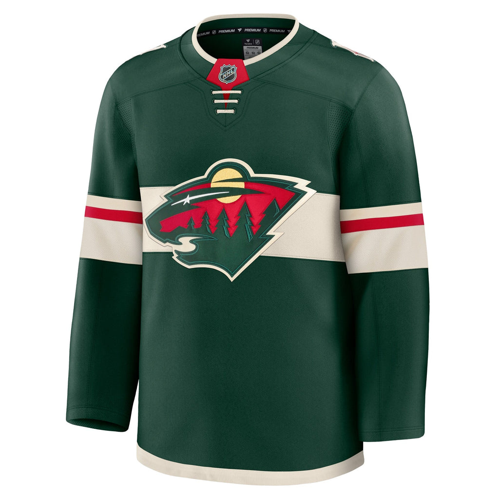 Minnesota Wild Fanatics Green Home Premium Jersey