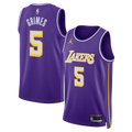 Los Angeles Lakers Jordan Brand Statement Edition Jersey - Purple - Quentin Grimes