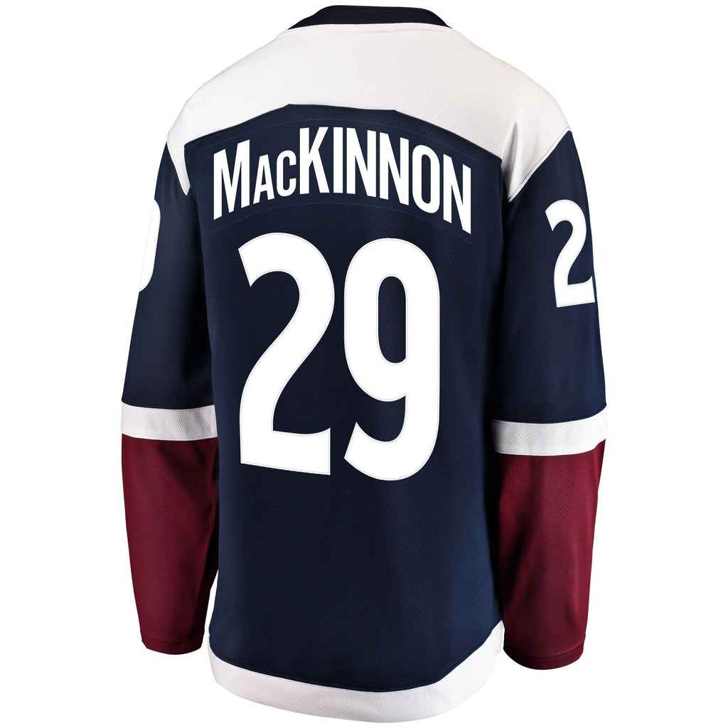 Colorado Avalanche Nathan MacKinnon Fanatics Navy Breakaway Jersey