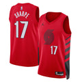Portland Trail Blazers Jordan Statement Edition Swingman Jersey - Red - Shaedon Sharpe