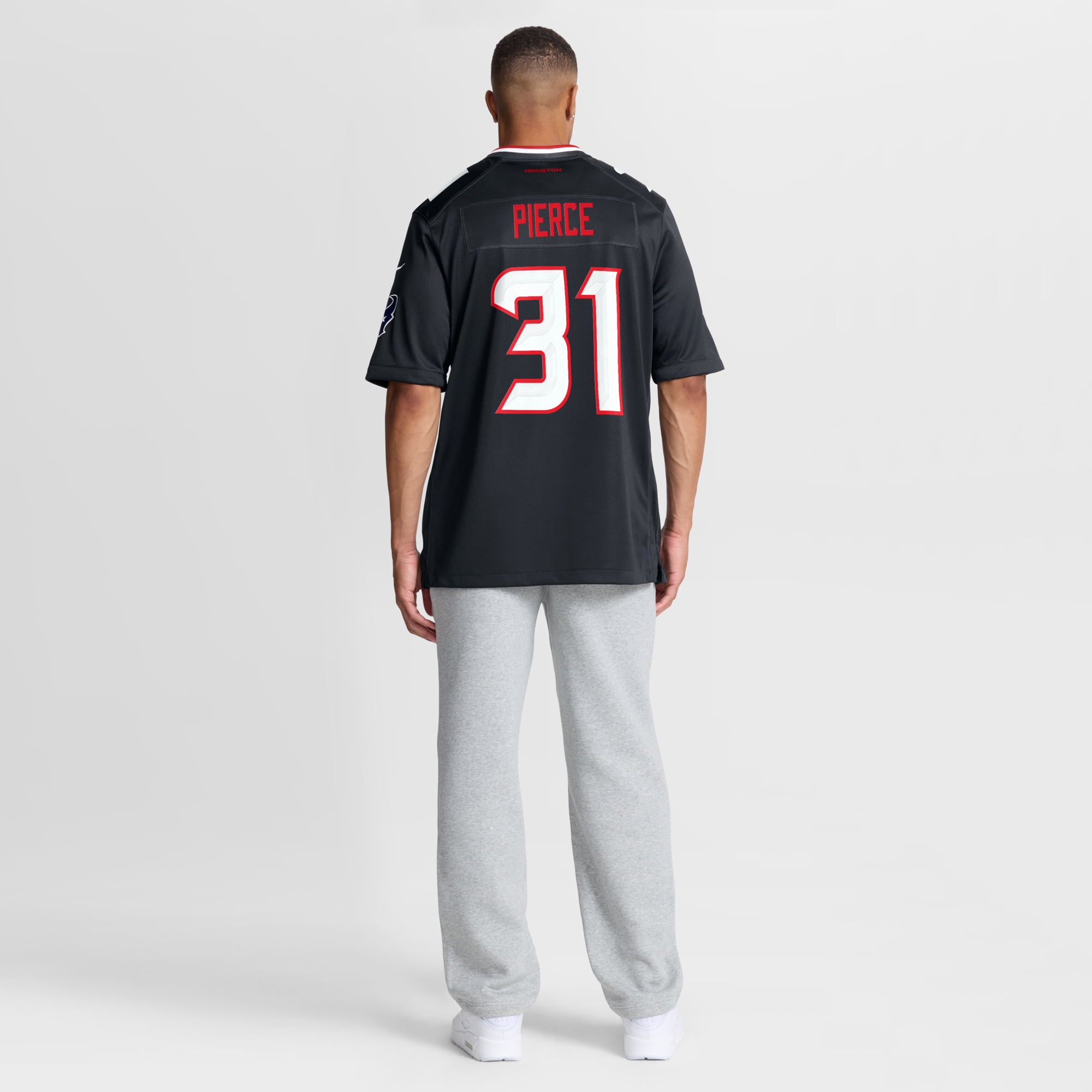 Houston Texans Dameon Pierce Nike Navy Game Jersey
