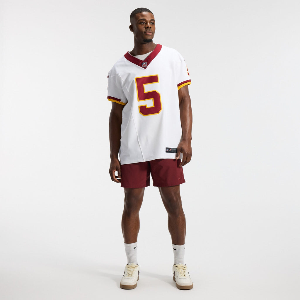 Washington Commanders Jayden Daniels Nike White Alternate 2 Super Bowl Era Vapor F.U.S.E. Elite Jersey