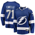 Tampa Bay Lightning Anthony Cirelli Fanatics Blue Home Breakaway Player Jersey