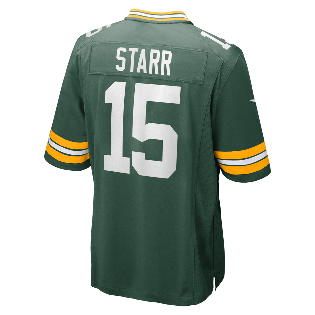 Green Bay Packers Bart Starr Nike Green Game Retired Player Jersey
