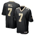 New Orleans Saints Taysom Hill Nike Black Game Jersey