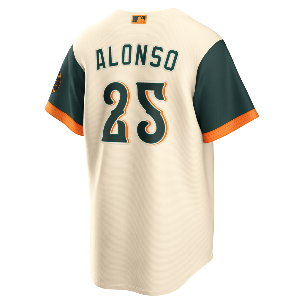 Baltimore Orioles Pete Alonso Nike Cream 2026 City Connect Stadium Jersey