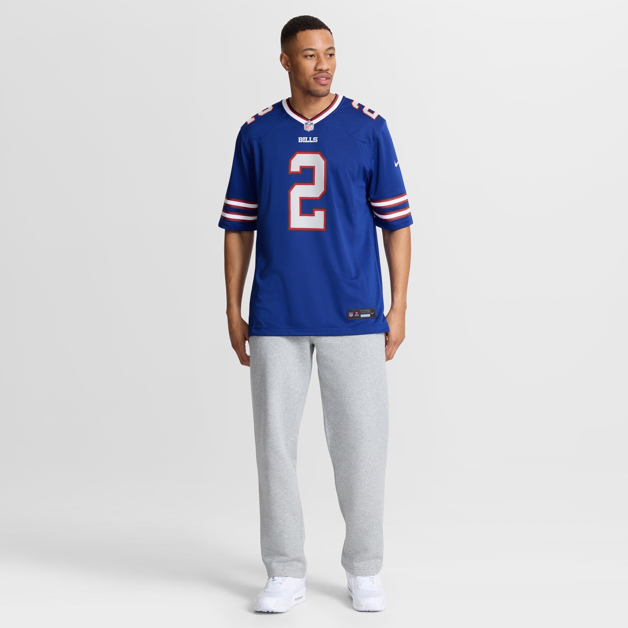 Buffalo Bills D.J. Moore Nike Royal Game Jersey