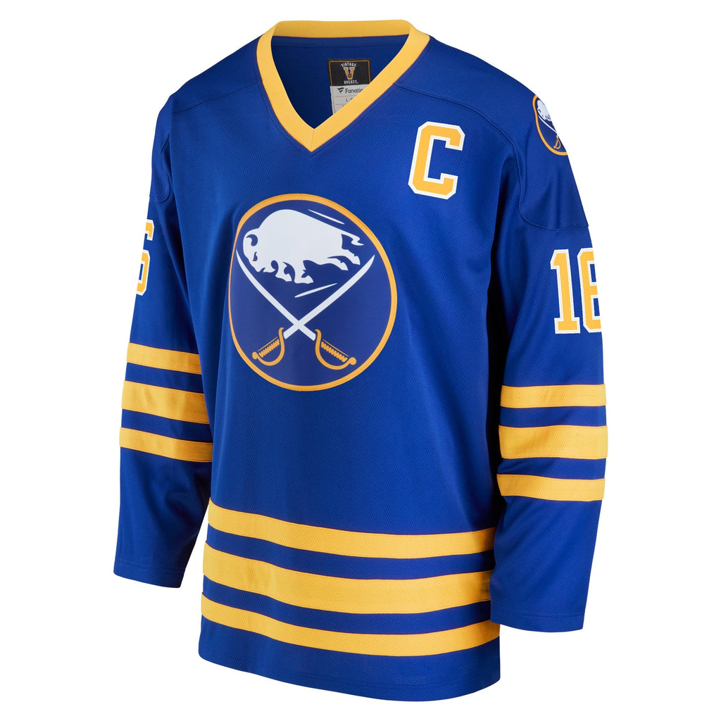 Buffalo Sabres Pat LaFontaine Fanatics Royal Breakaway Retired Player Jersey