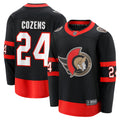 Ottawa Senators Dylan Cozens Fanatics Black Home Breakaway Jersey