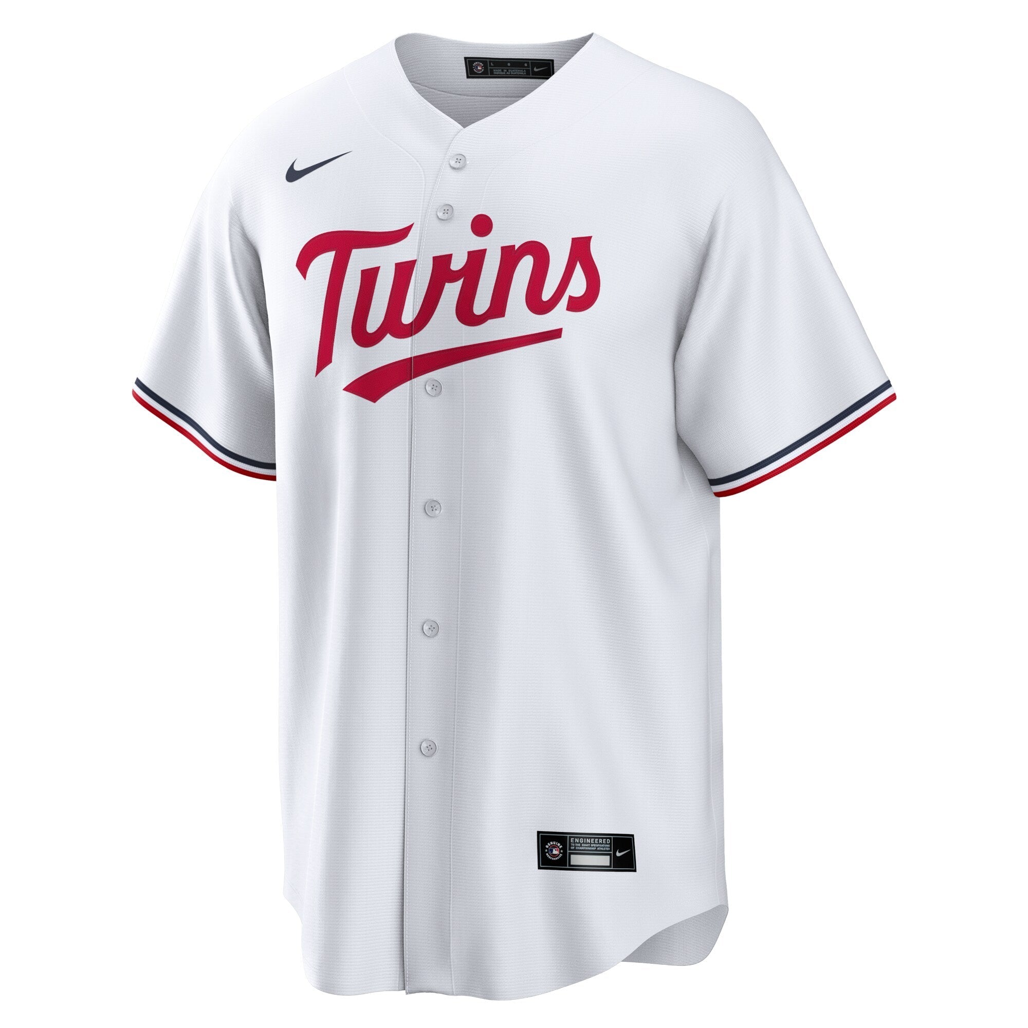 Minnesota Twins Ryan Jeffers Nike White Home Replica Player Jersey
