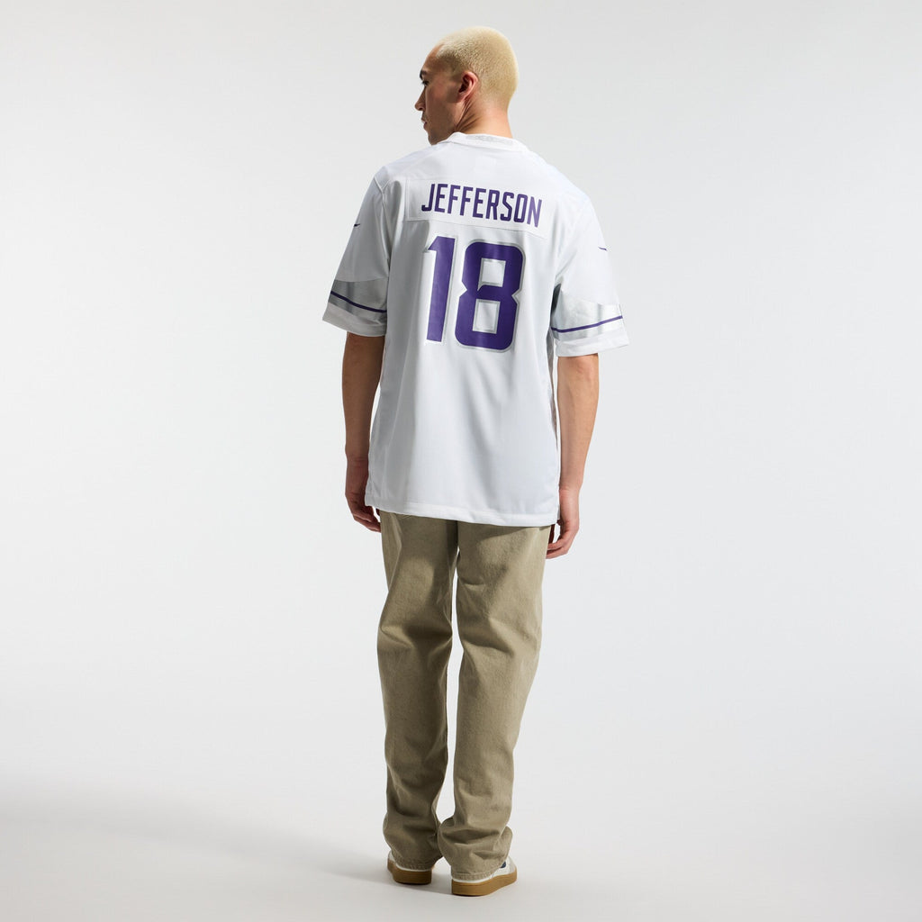 Minnesota Vikings Justin Jefferson Nike White Alternate Game Player Jersey