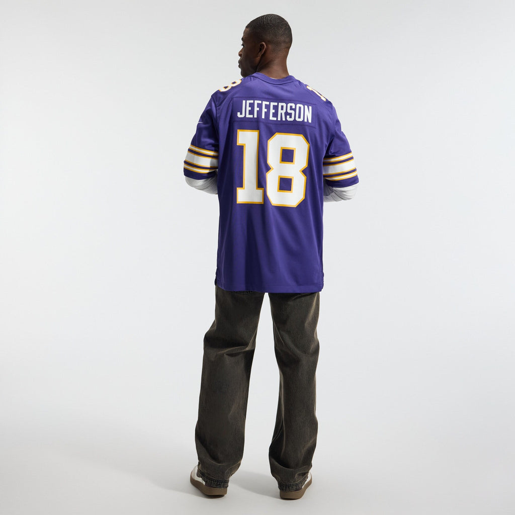 Minnesota Vikings Justin Jefferson Nike Purple Classic Player Game Jersey