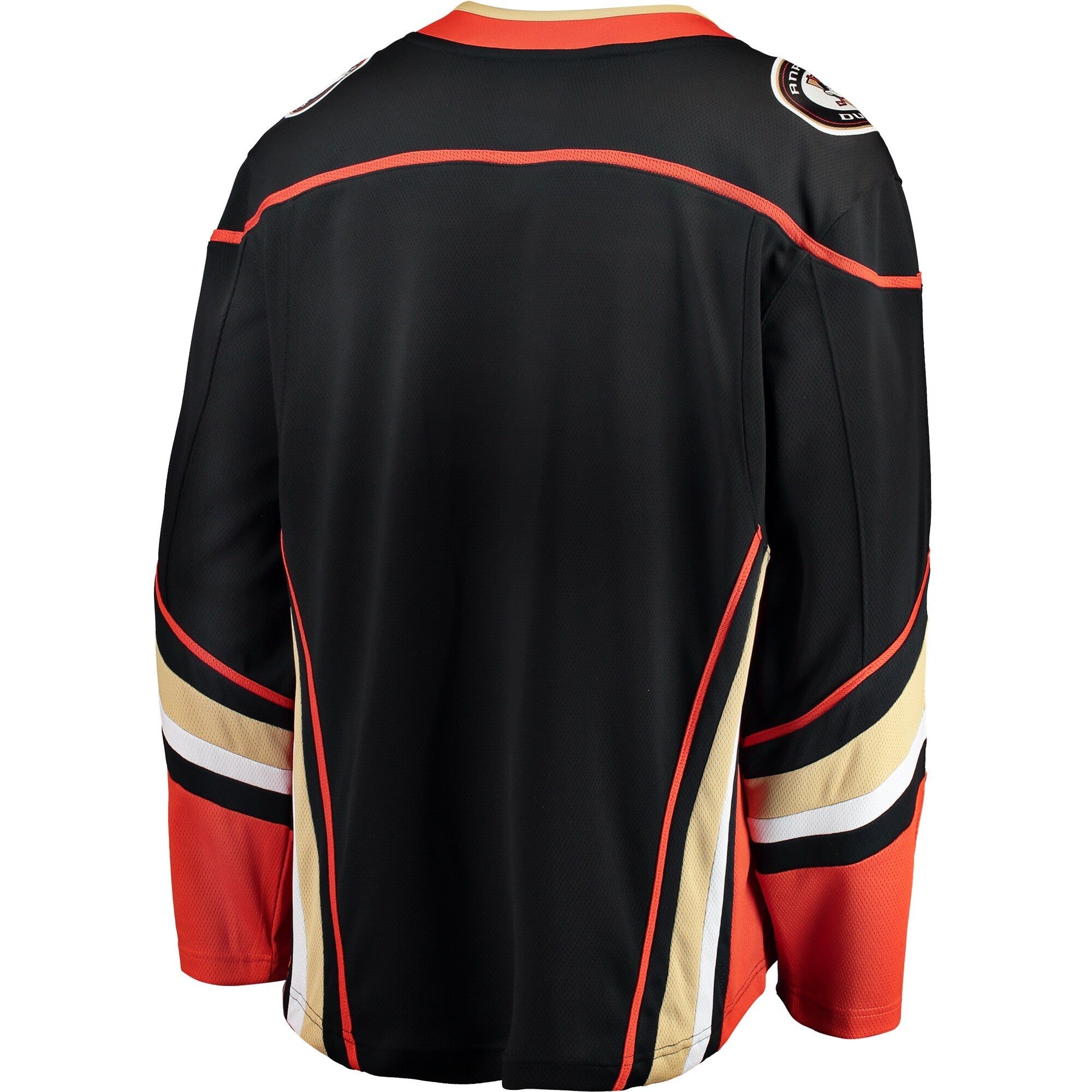 Anaheim Ducks Fanatics Black Breakaway Home Jersey