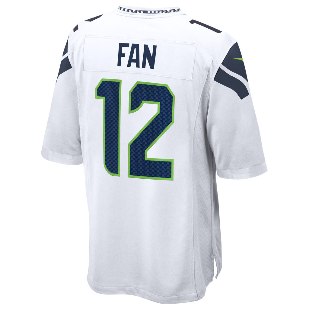Seattle Seahawks 12s Nike White Game Jersey
