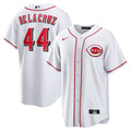 Cincinnati Reds Elly De La Cruz Nike White Home Replica Jersey