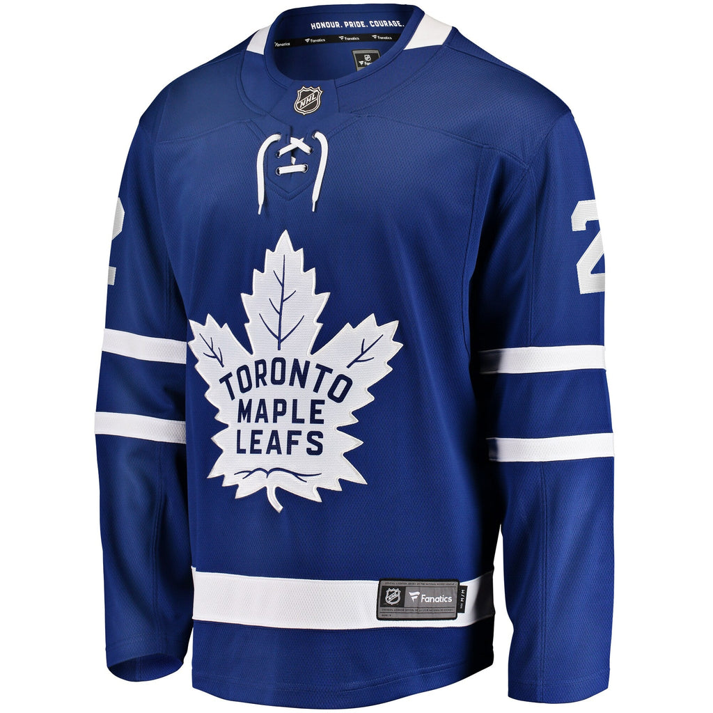 Toronto Maple Leafs Simon Benoit Fanatics Blue Home Premier Breakaway Player Jersey