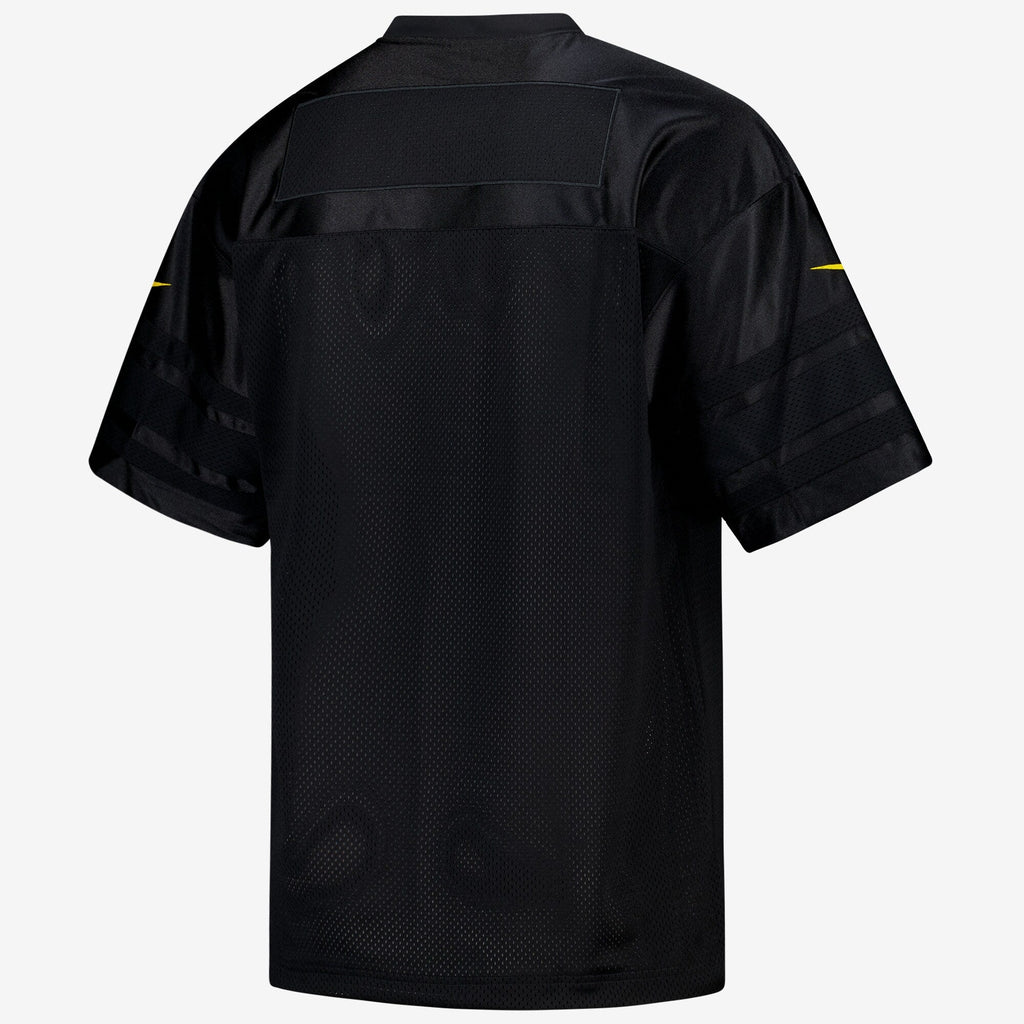 Los Angeles Lakers Nike Courtside Football Jersey - Black -