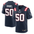 New England Patriots Mike Vrabel Nike Navy Game Retired Player Jersey