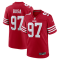 San Francisco 49ers Nick Bosa Nike Scarlet Player Game Jersey