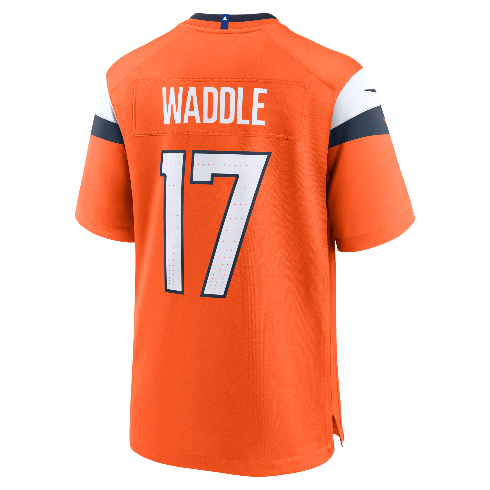 Denver Broncos Jaylen Waddle Nike Orange Game Jersey