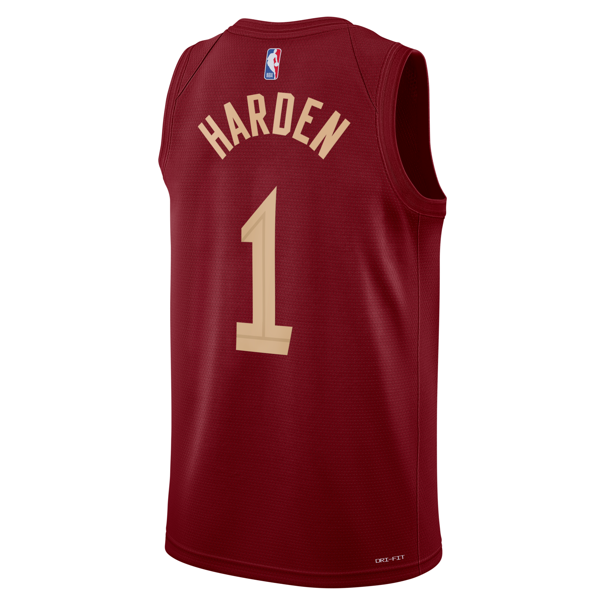 Cleveland Cavaliers Nike Icon Edition Swingman Jersey - Wine - James Harden