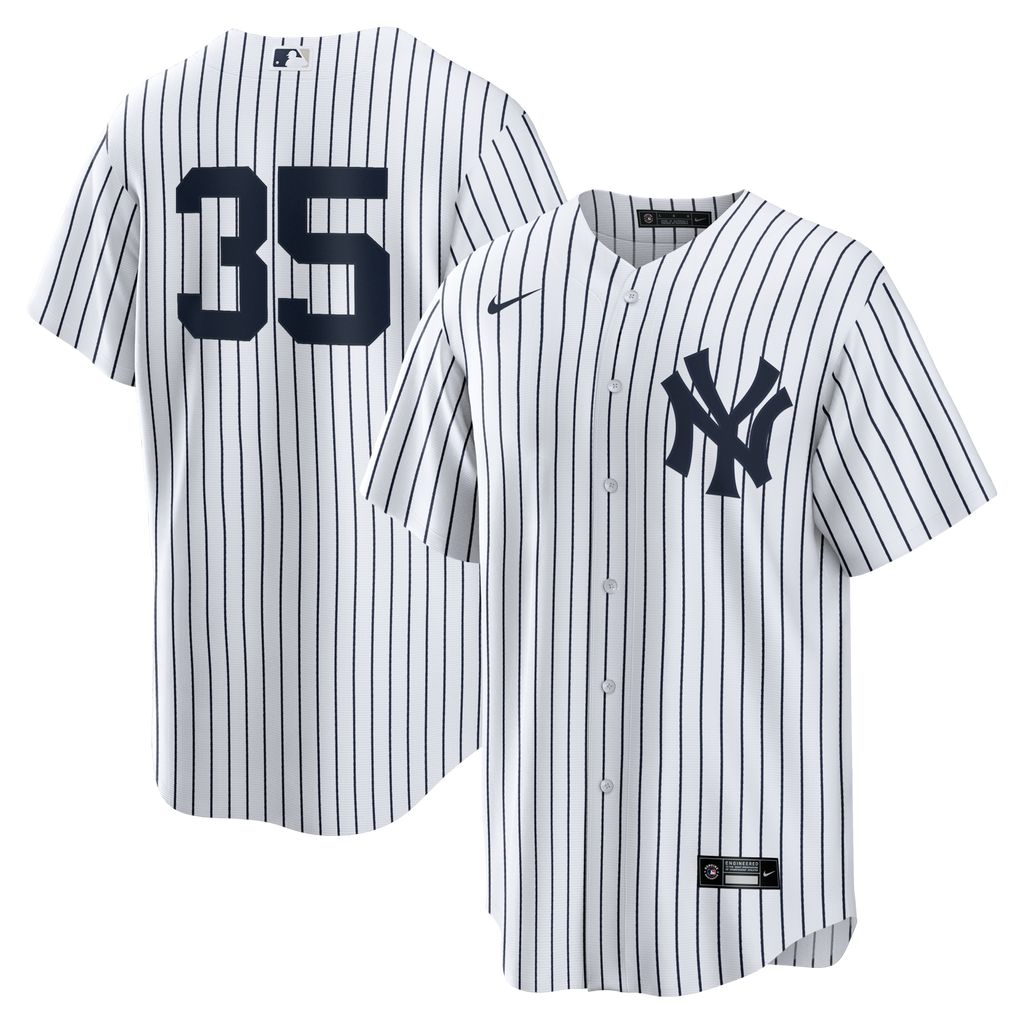 New York Yankees Cody Bellinger Nike White Home Replica Jersey
