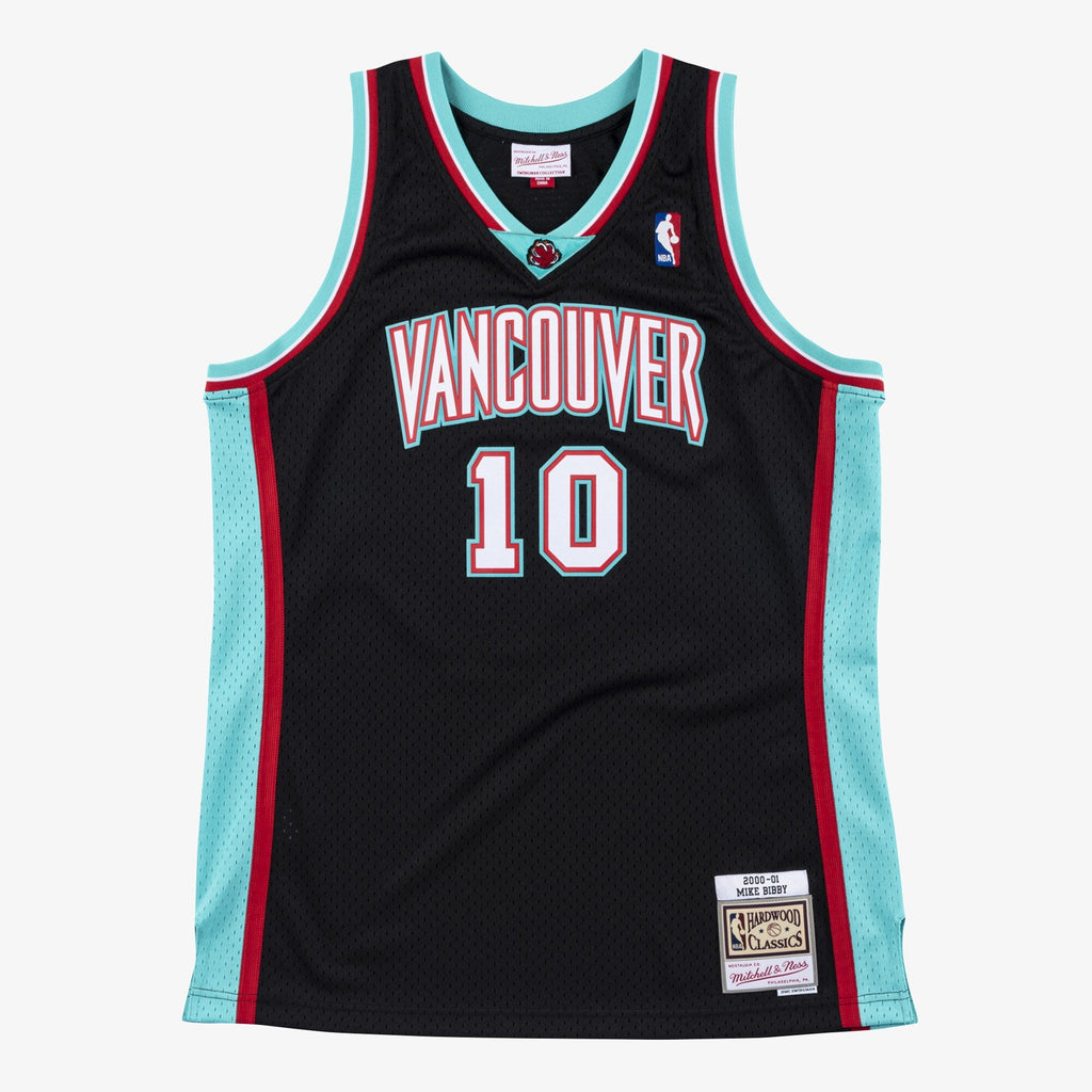 Vancouver Grizzlies Mitchell & Ness Mike Bibby 2000 Swingman Authentic Jersey - Black