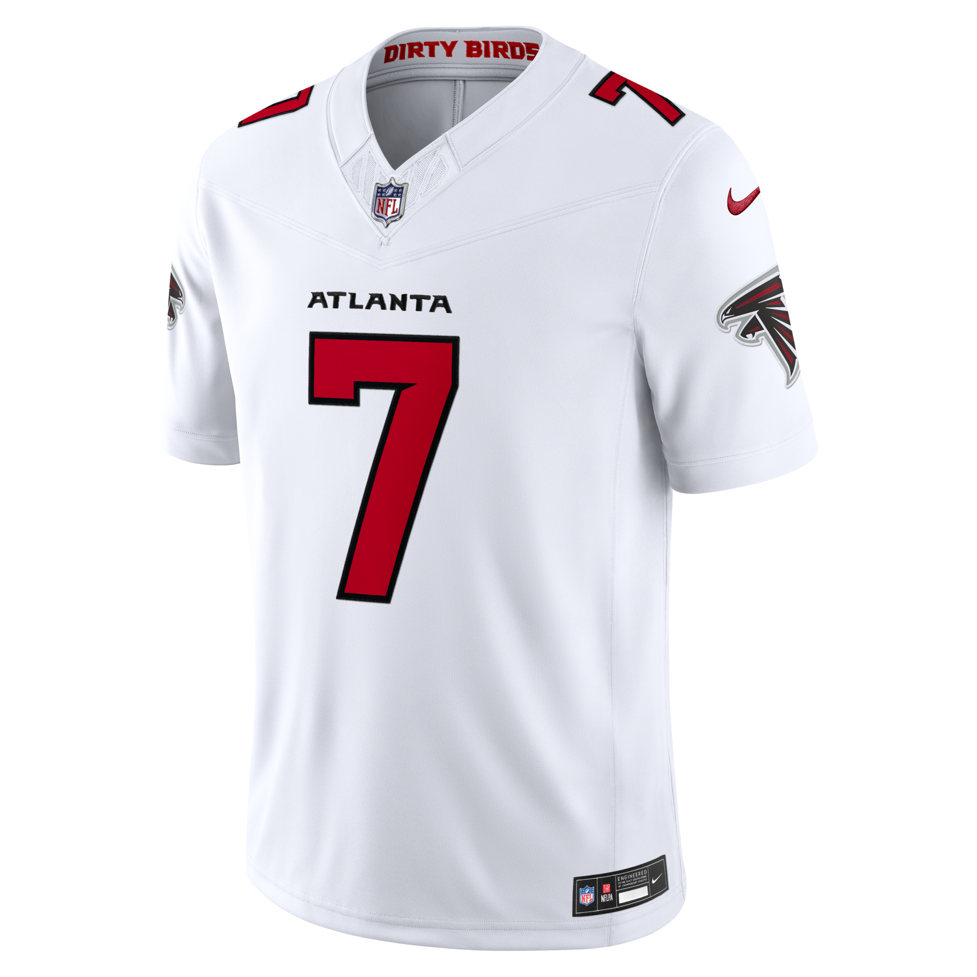 Atlanta Falcons Bijan Robinson Nike White Vapor F.U.S.E. Stitched Limited Jersey
