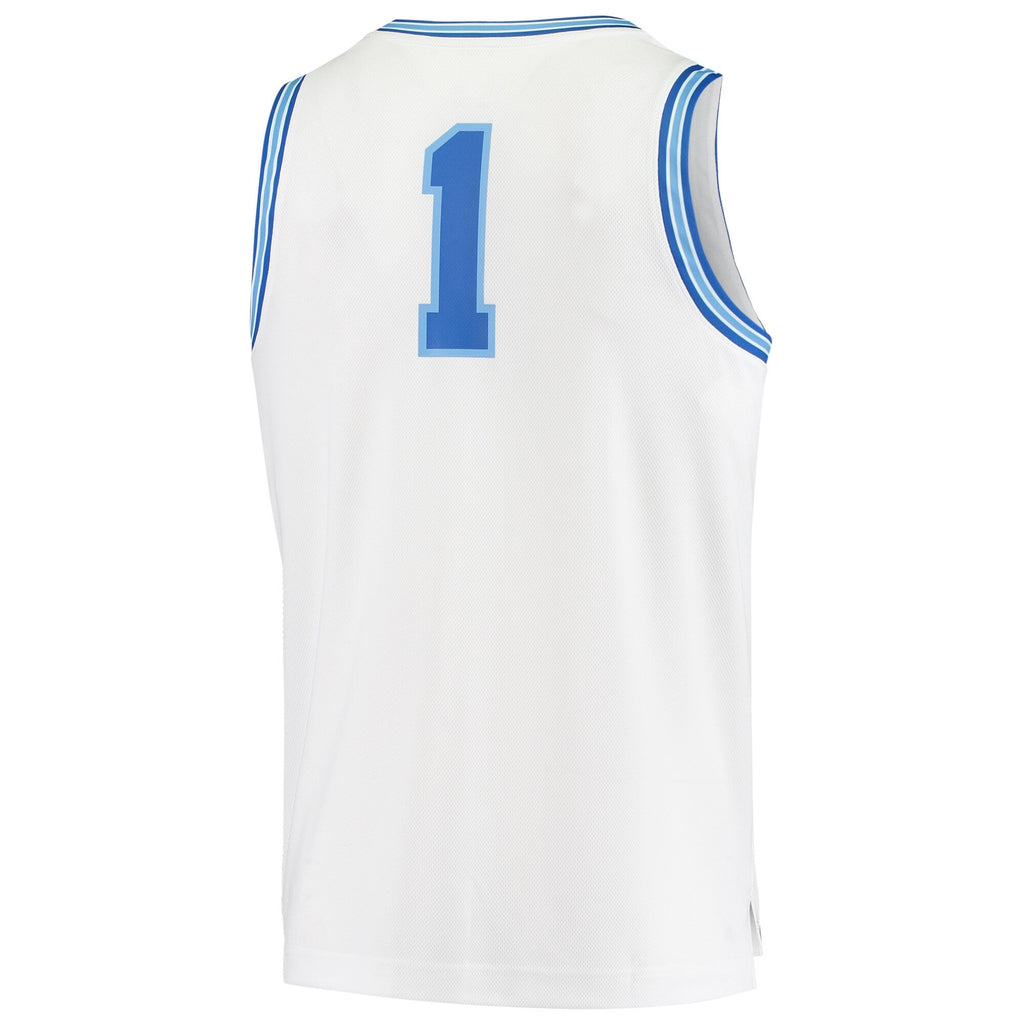 Nike #1 White Xavier Musketeers Replica Basketball Jersey