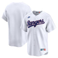 Texas Rangers Nike White Cooperstown Collection Limited Jersey