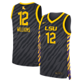 Nike Mikaylah Williams Anthracite LSU Tigers Replica Basketball Jersey