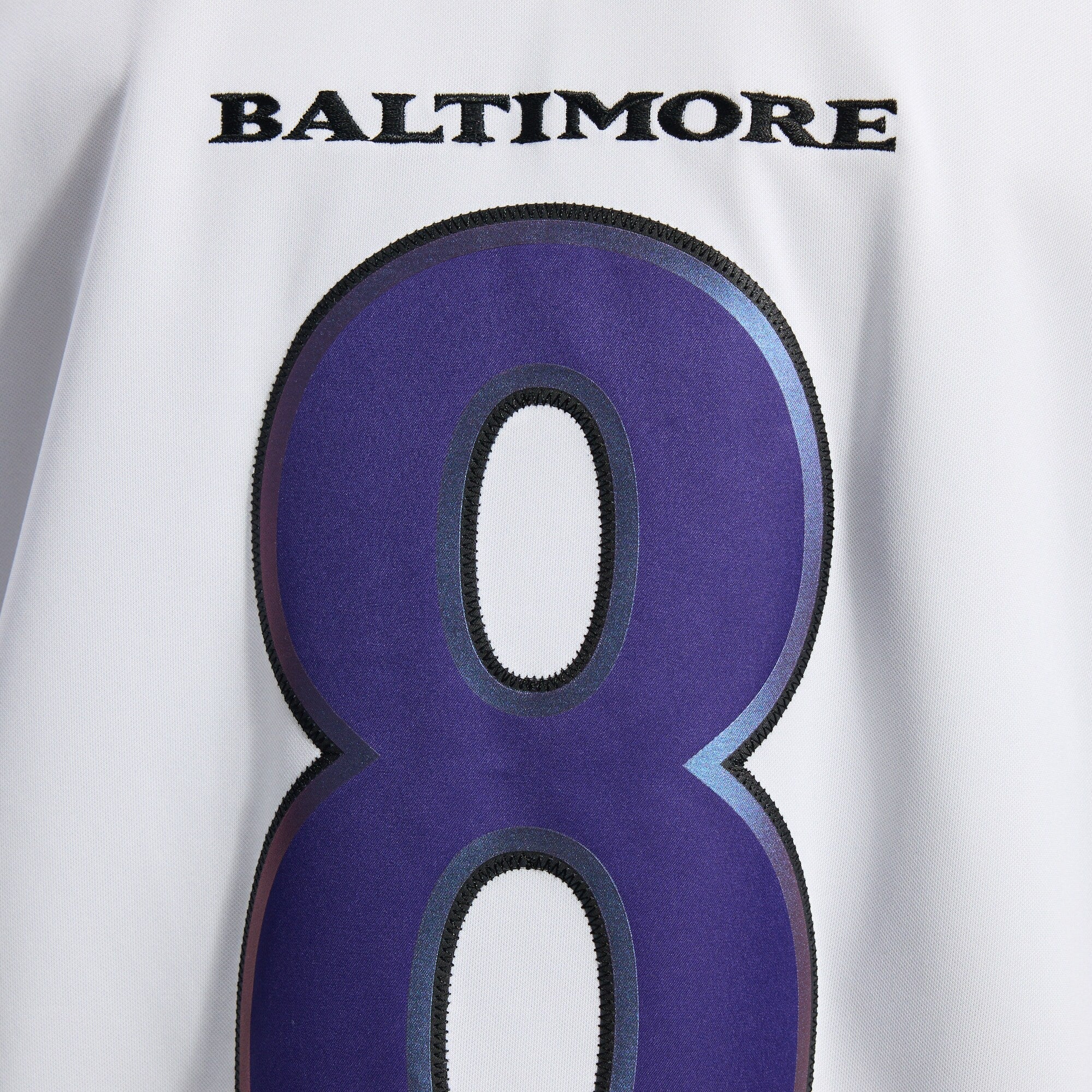 Baltimore Ravens Lamar Jackson Nike White Vapor F.U.S.E. Stitched Limited Jersey