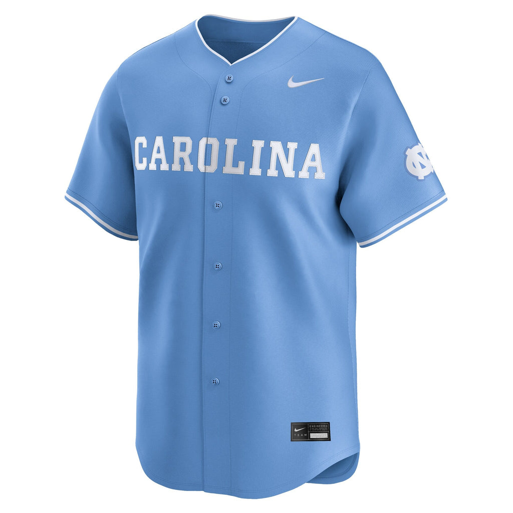 Nike Carolina Blue North Carolina Tar Heels Baseball Limited Jersey