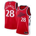 LA Clippers Jordan Brand Statement Edition Swingman Jersey - Red - Rui Hachimura -