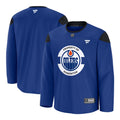Edmonton Oilers Fanatics Royal Practice Jersey