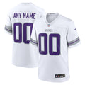 Minnesota Vikings Nike White Alternate Custom Game Jersey