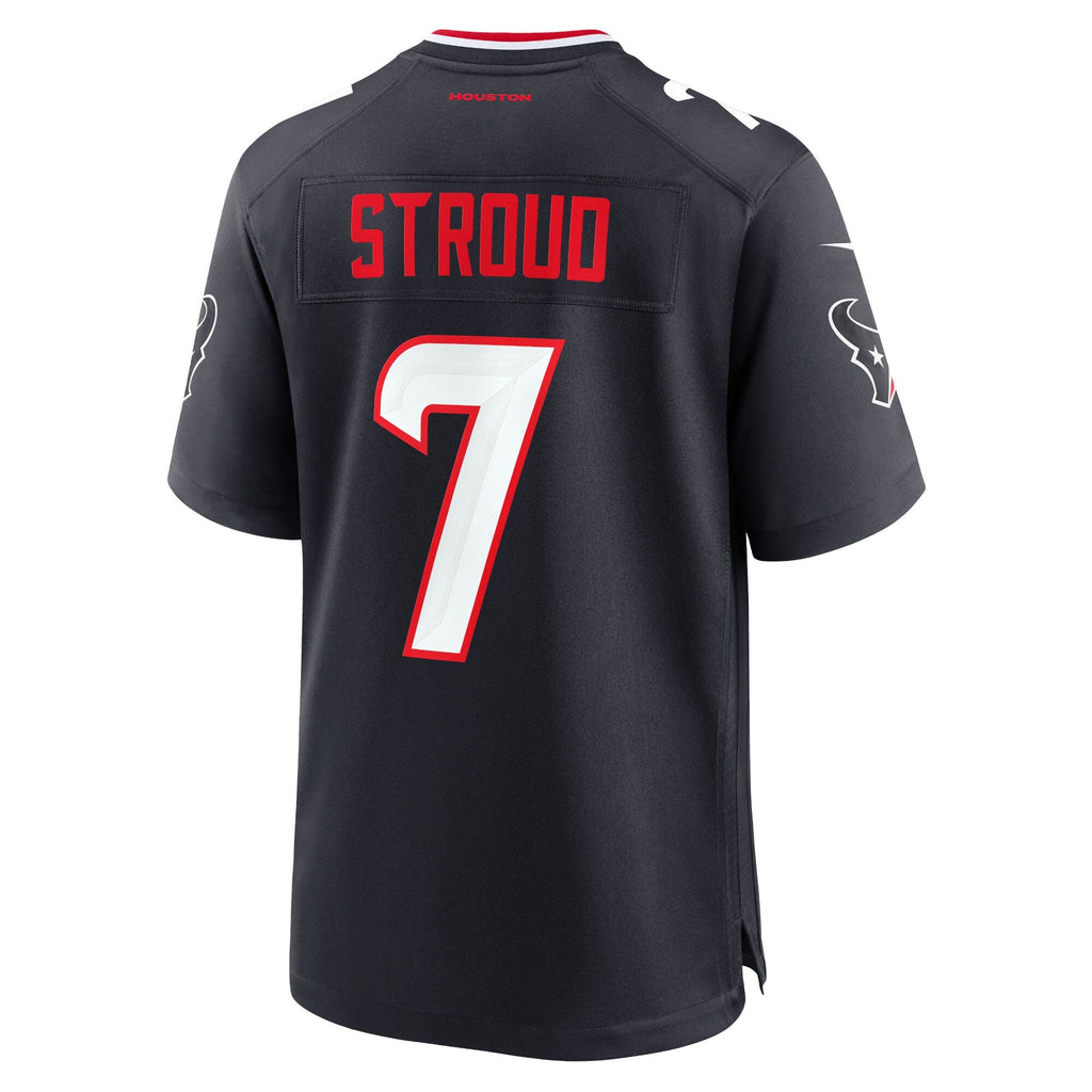 Houston Texans C.J. Stroud Nike Navy Game Jersey