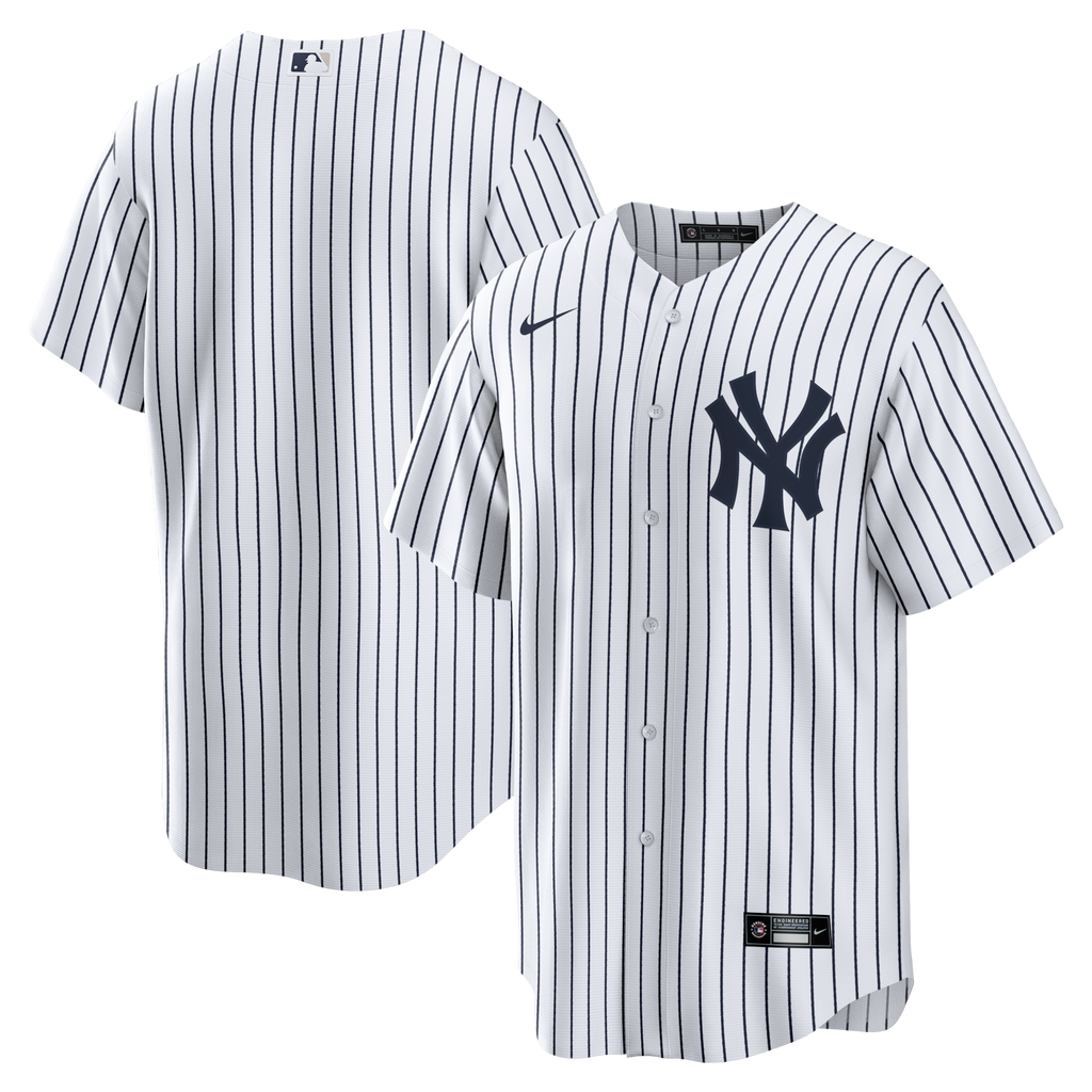 New York Yankees Nike White Home Big & Tall Replica Jersey