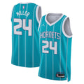 Charlotte Hornets Jordan Brand Icon Edition Swingman Jersey - Teal - Brandon Miller