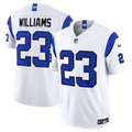 Los Angeles Rams Kyren Williams Nike Fearsome White Vapor F.U.S.E. Stitched Limited Jersey