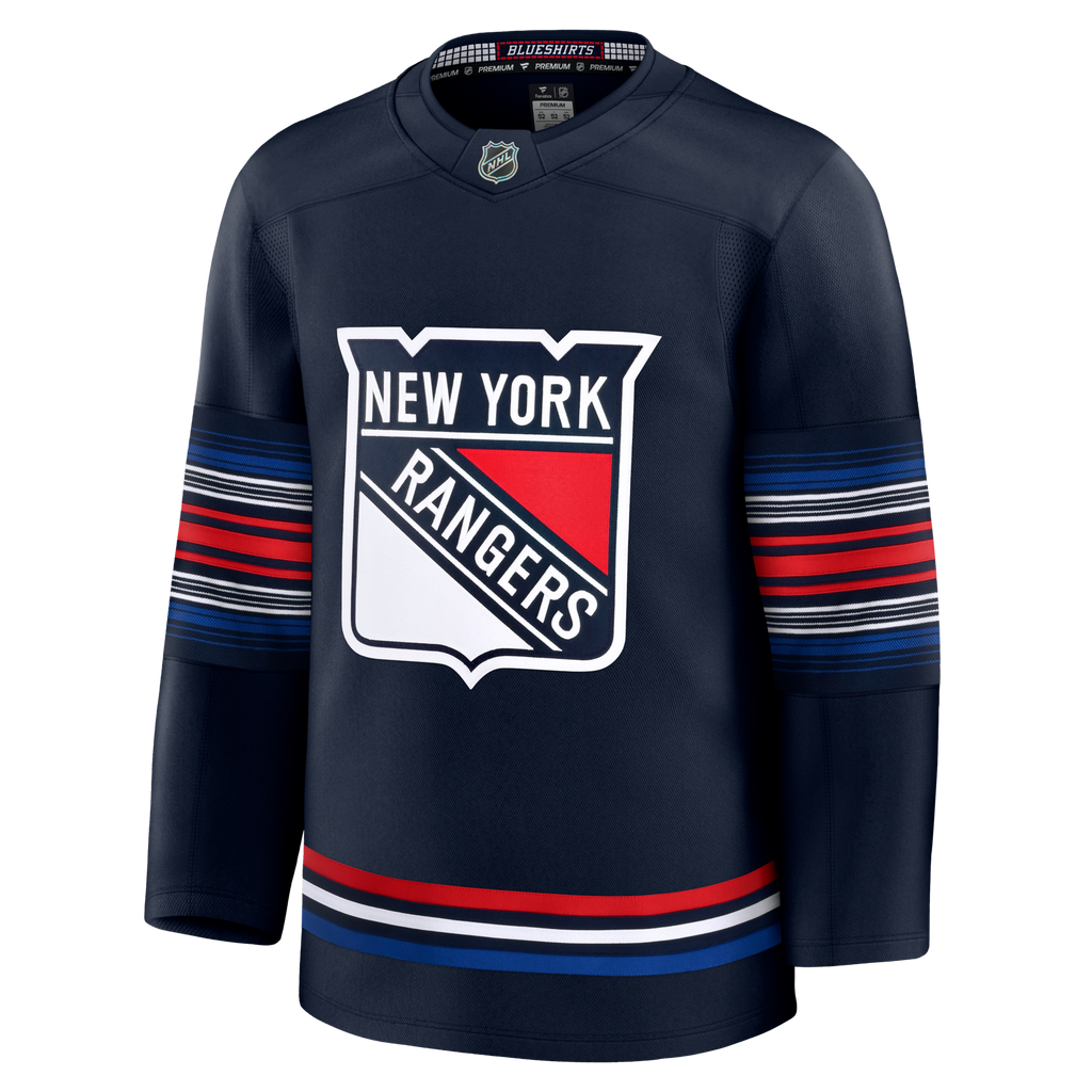 New York Rangers Fanatics Navy Alternate Premium Jersey